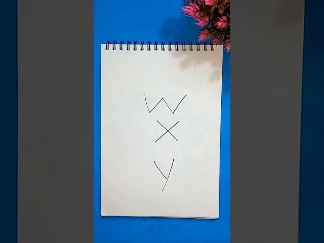 W X Y se krishna ji ki drawing ️|| #shorts #viral