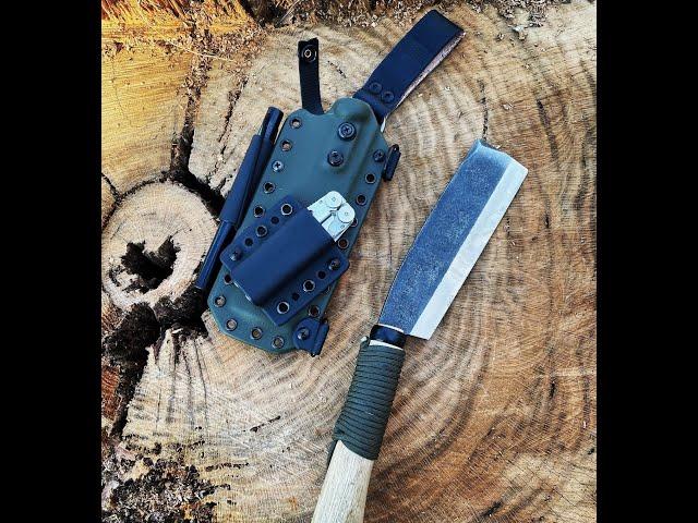 The Ninja Hatchet. Is a Nata any good for bushcraft?