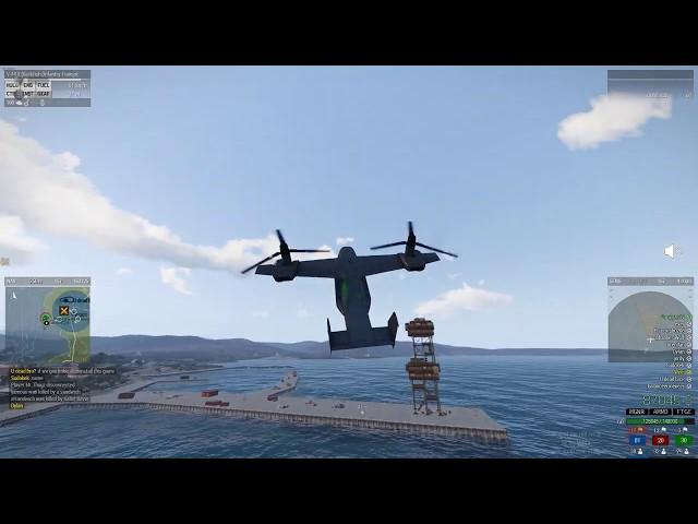 Arma 3 KOTH Blackfish Combat Landings #1