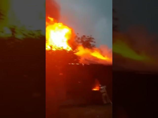 Пожар в частном доме / Чеченская Республика