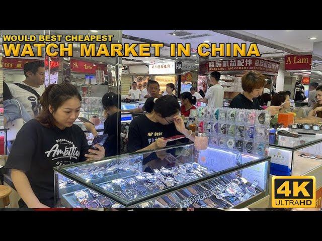 Guangzhou has the biggest Watch Market in China | 4K HDR | Faizee Vlogs