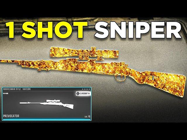 The #1 BEST Kar 98K Sniper Loadout in Warzone!  ( Best Kar 98 Class Setup ) - MW3