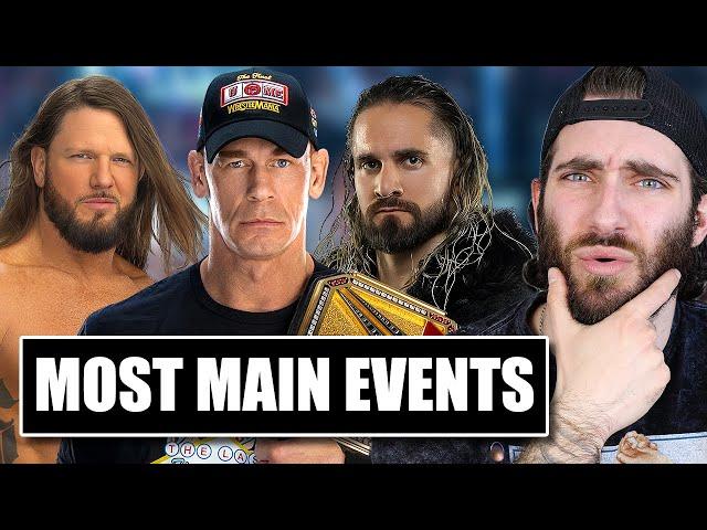 EVERY WWE Superstar to Main Event a PLE