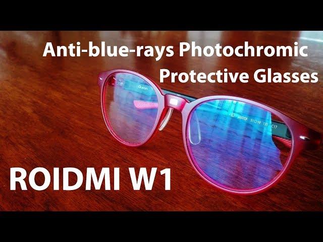 ROIDMI W1 Anti-blue-rays Photochromic Protective Glasses