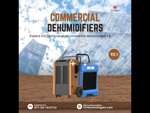 Affordable Commercial Dehumidification Solutions in Dubai by CtrlTech!  #dehumidifier