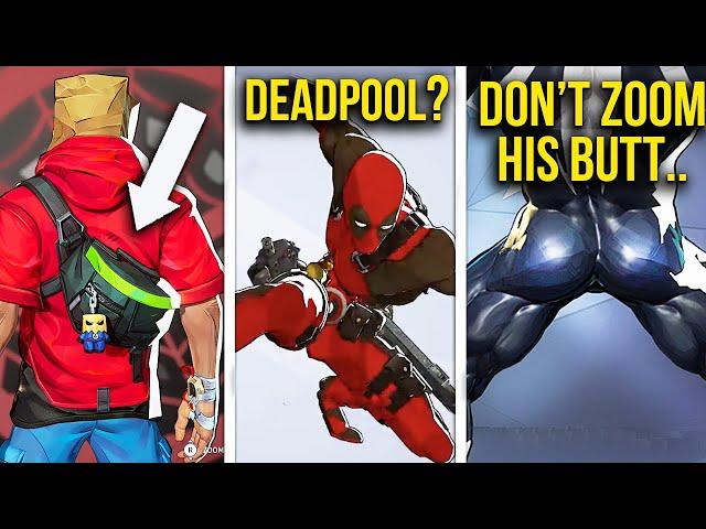 18 Amazing Little Details & Easter Eggs Marvel Rivals. Deadpool Teaser, Secrets & New Characters