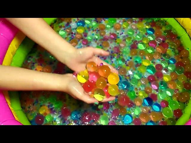 ОРБИЗЫ /  SURPRISE SEA ANIMAL WATER ORBEEZ BALLOON POPS !!!  VALERIA HAPPY