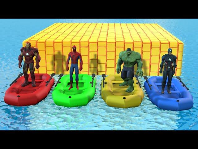 Avengers Superhero Story, Marvel's Spider-Man 2, Hulk, Iron Man, Captain America