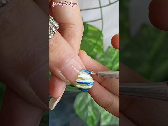 Peacock nailart  #nailart #trending #viral #explore #youtubeshorts #shorts #spotlightriya