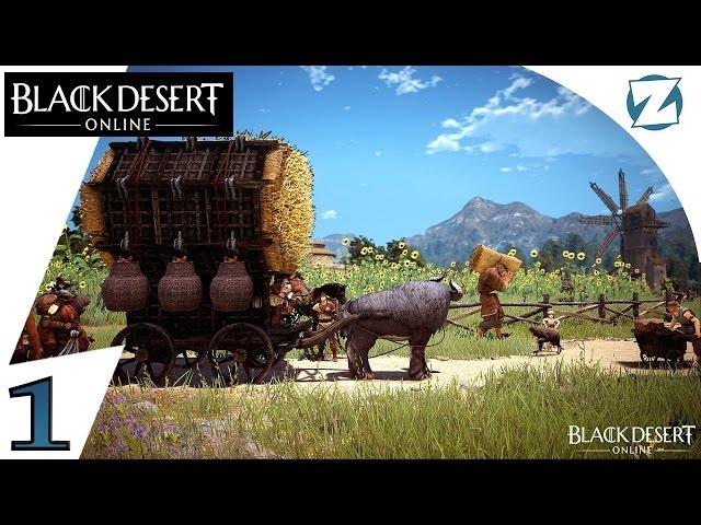 Black Desert Online Gameplay - EP 1- Introduction - Let's Play