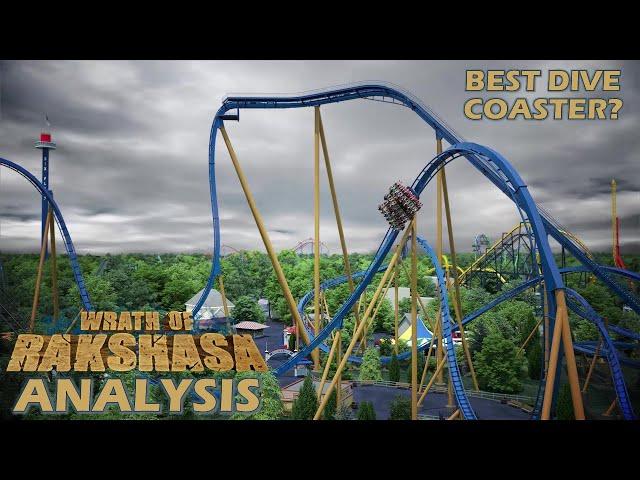 Wrath of Rakshasa Analysis, Six Flags Great America New-for-2025 | Will it be the Best Dive Coaster?