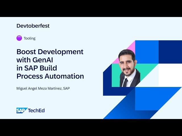 🟣 Boost Development with GenAI in SAP Build Process Automation