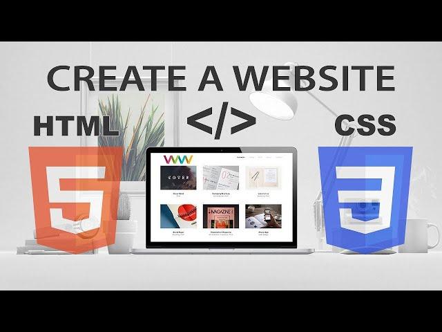 Create a Website with HTML & CSS | Visual Studio Code