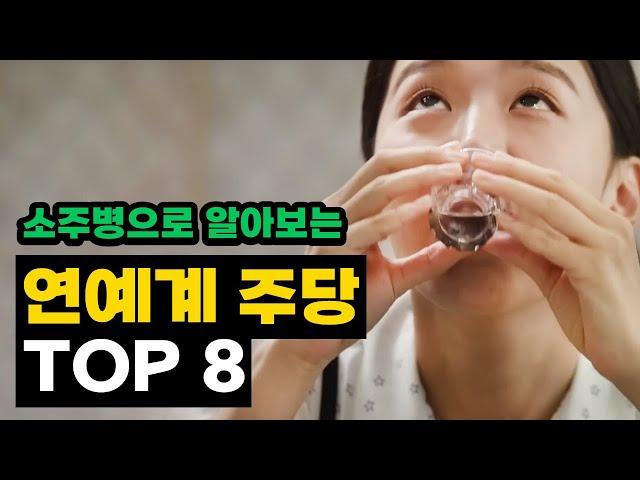 [여자편] 소주병으로 알아보는 연예계 주량 서열 TOP8 (2024년 업데이트)