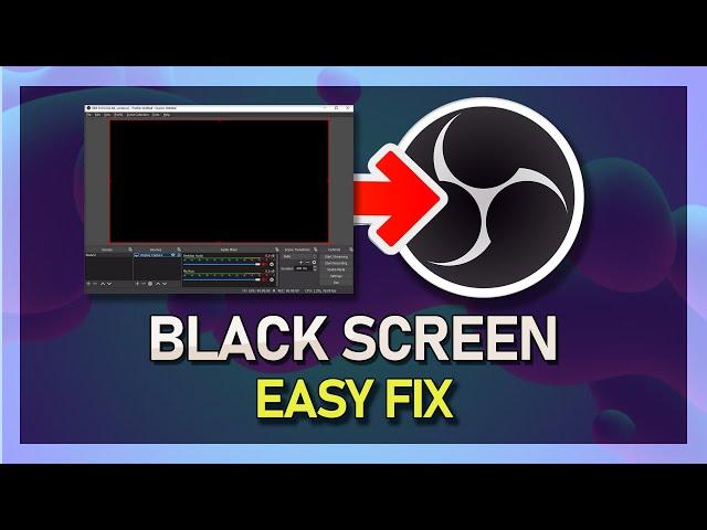 OBS Studio - How To Fix Black Screen Display Capture on Windows 11