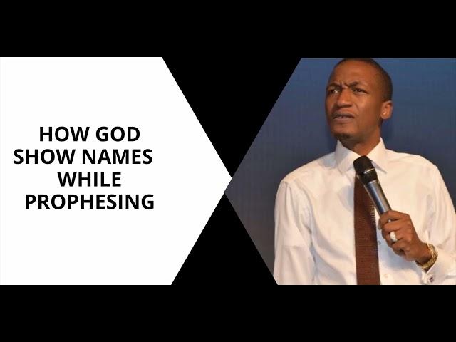 PROPHET UEBERT ANGEL TEACHING  HOW GOD SHOW NAMES WHILE PROPHESYING | BIBLE STUDY