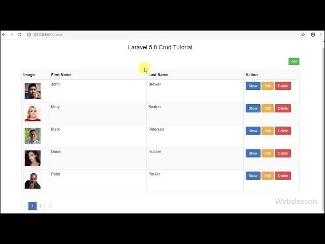 Laravel 5.8 insert update and delete || CRUD tutorial