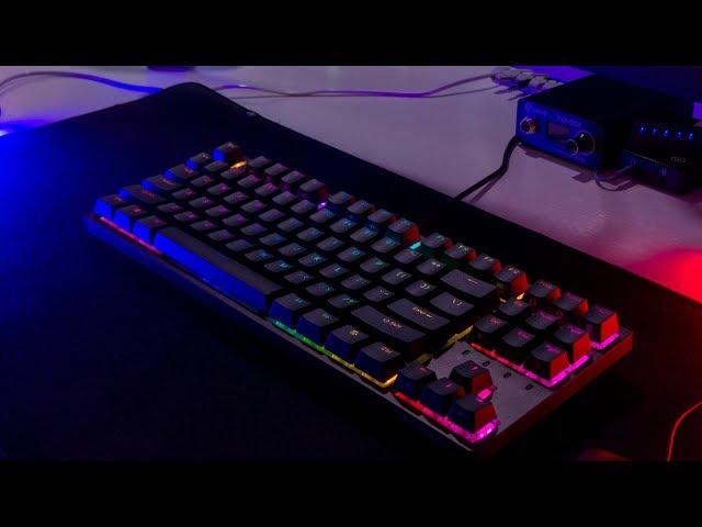  Durgod K320 Taurus Nebula [ lubed Cherry MX Silent Red ]