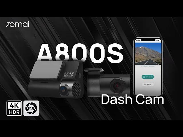 70mai Dash Cam 4K A800S