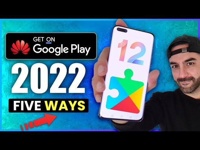 5 Easy ways to get Google Play on Huawei (2022)