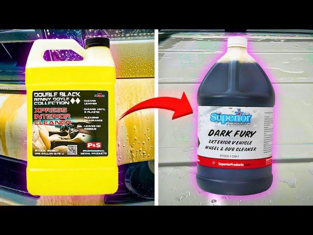 Low Cost Version Of Every Product I Use As A Pro Detailer | SAVE MONEY