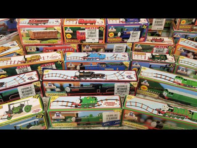 Unboxing Thomas & Friends Bandai TECS! Gold Thomas, Gordon, George, Henry, and more!