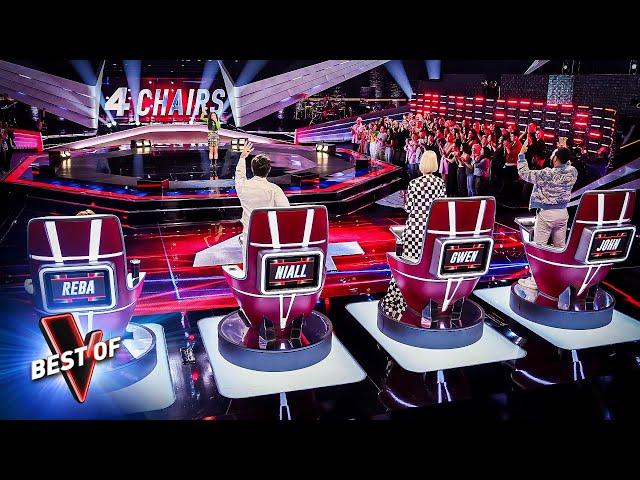 Every Stunning 4-CHAIR TURN on The Voice USA Season 24