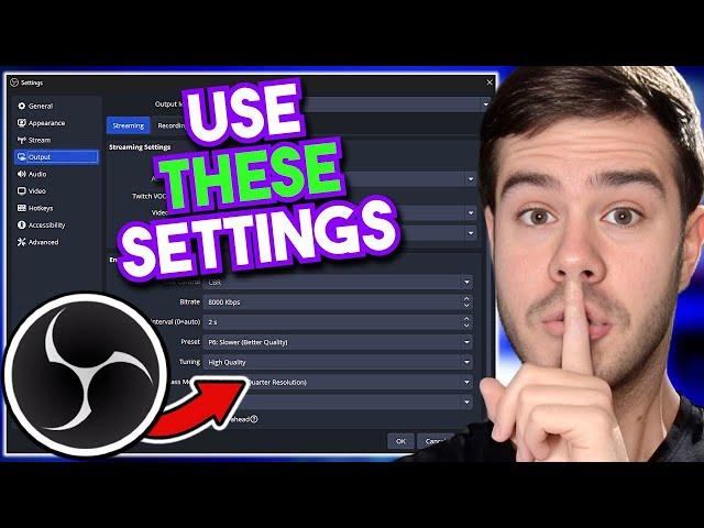 Best OBS Studio Settings for RECORDING in 2025 (For Beginners)