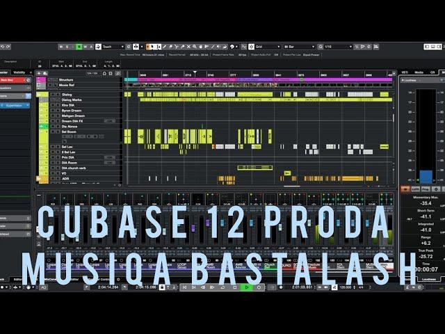 #cubase 12 proda musiqa bastalash to'liq darslik @Dilnur studio