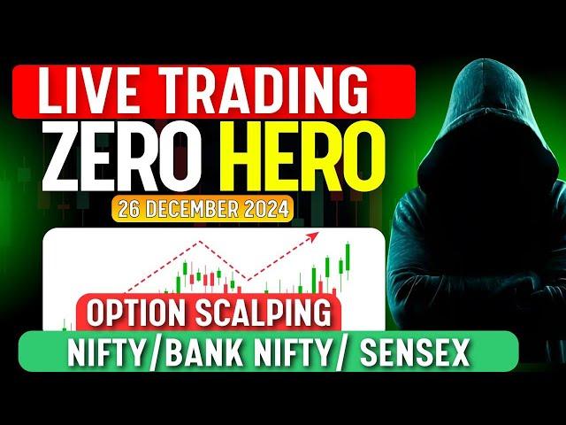 26 DEC 2024 Nifty Live Trading