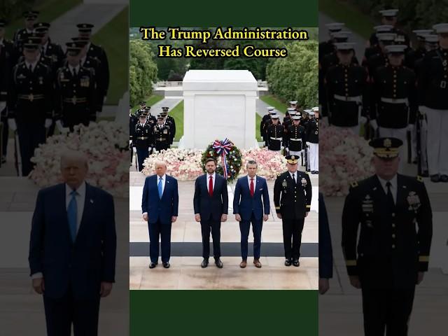 The Trump Administration Has Reversed Course