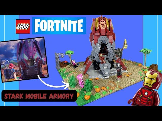 Lego Fortnite Stark Mobile Armory MOC!!!