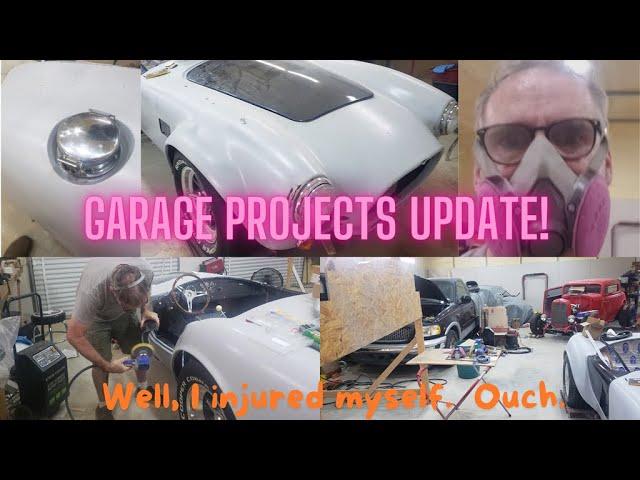 September 2024 Garage Update, Cobra, Deuce, and Screwing Up Your Finger