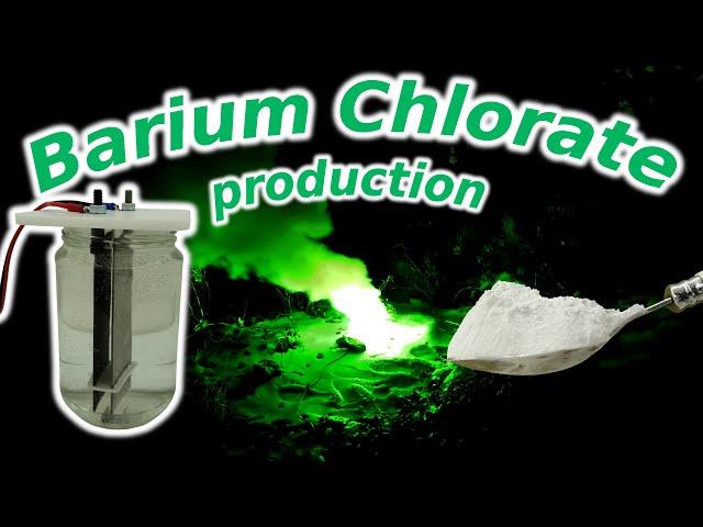 Barium Chlorate synthesis via electrolysis