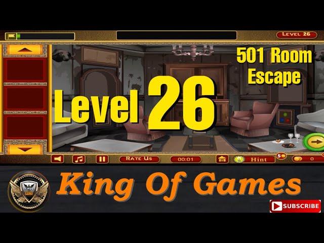 501 Rooms Escape Game Level 26 | Gameplay Walkthrough | Let's play with @King_of_Games110