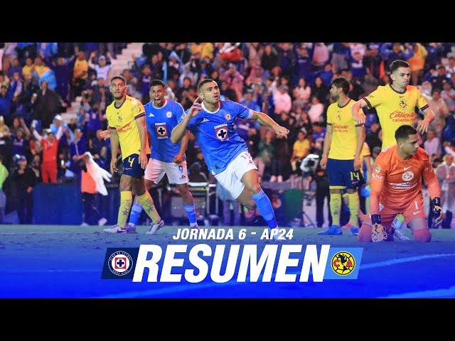 Resumen | Cruz Azul vs América | Jornada 6 | Apertura 2024