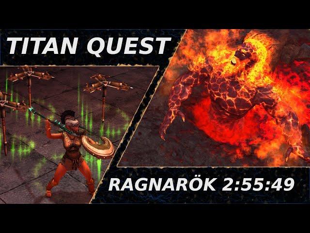 Titan Quest AE Speedrun Glitchless Ragnarök (2:55:49)