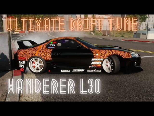 Wanderer L30 Ultimate drift setup | CarX Drift Racing Online (controller/console)