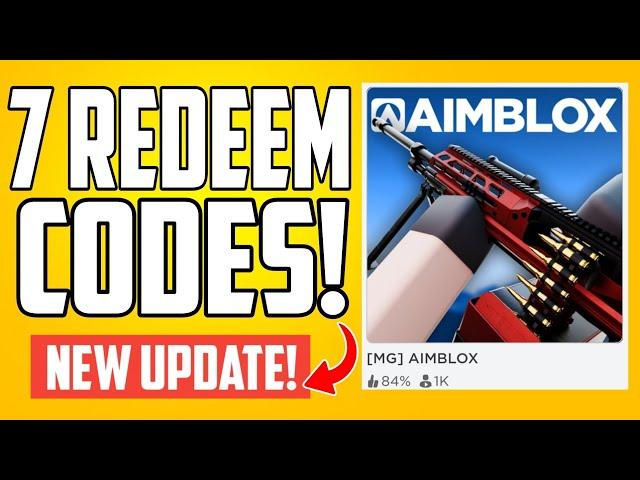 Aimblox CODES 2024 - EVERY WORKING CODES | ALL ROBLOX CODES