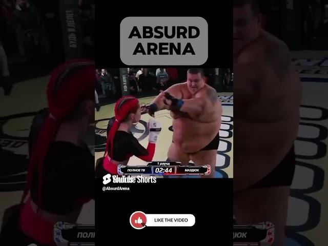 Russian fat MEN vs Women Freak Fight ASMR #famemma #mma #russia #freak #funny #foryou #father