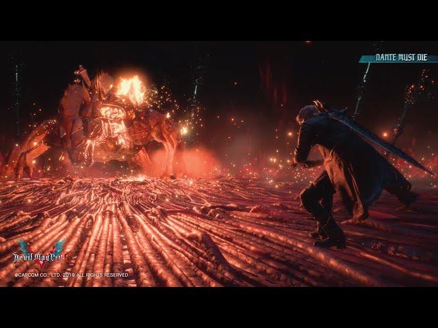 Devil May Cry 5 - Dante Bullying King Cerberus - Dante Must Die (No Damage)