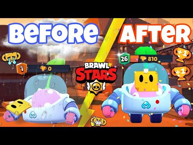 Sprout Guide, how to play for Sprout in Brawl Stars! (easy rank up)