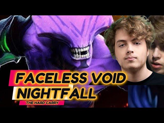 Crazy Play Nightfall Faceless Void The Hard Carry - Dota 2 Pro Gameplay & Learn 7.37C  #facelessvoid