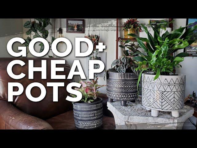 Cheap Plant Pots: HomeGoods vs. T.J.Maxx vs. DollarTree!