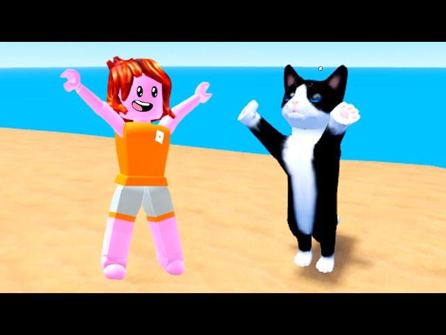 Roblox kitten game…