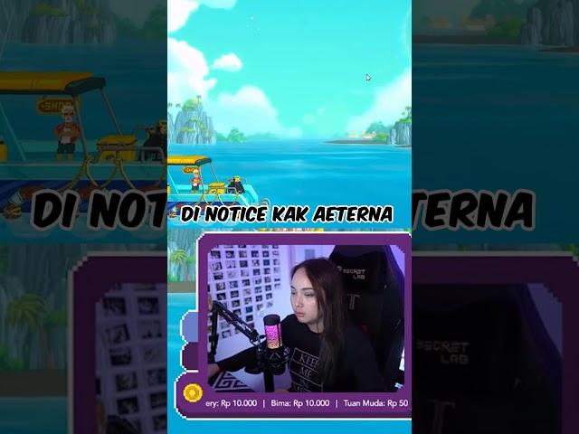 Di notice kak aeterna SUS #gameplay  #streamer #gaming #shorts  #aeterna #reels #windah_basudara