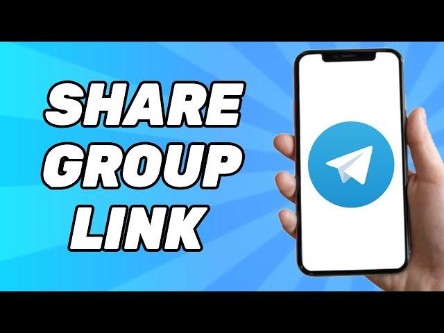 How to Share Telegram Group Link if You Are Not Admin 2024