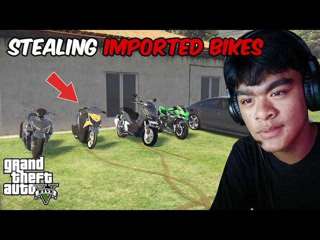 STEALING ALL IMPORTED BIKES in INTRACON CITY RP! ||Karlitzz