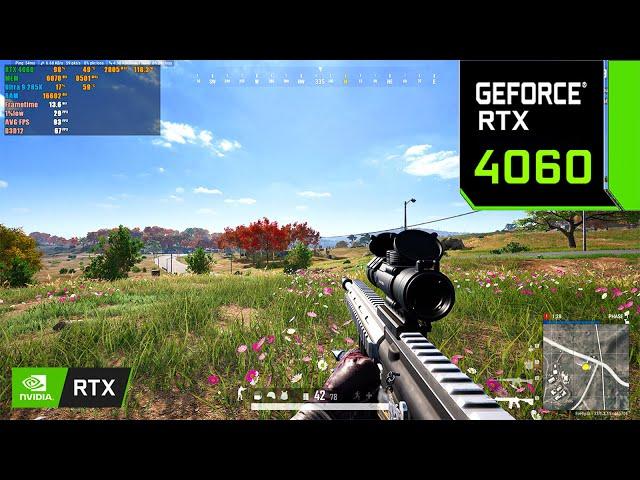 PUBG : RTX 4060 8GB ( Ultra Graphics )