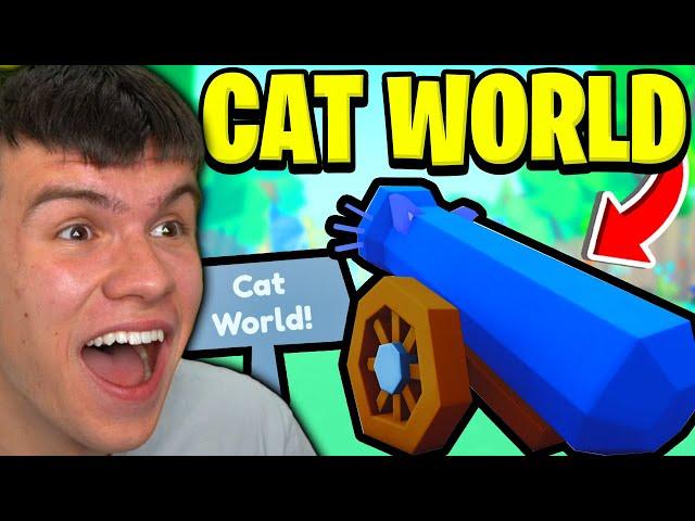 How To Unlock *CAT WORLD* In Roblox Pet Simulator X!